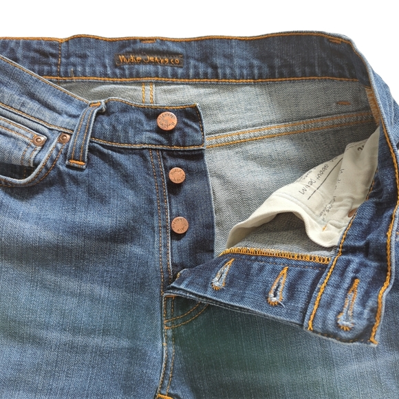 Nudie Jeans Dude Dan Highway Worn 28x28 - Picture 3 of 11